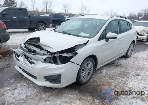 2018 Subaru Impreza 2.0I Premium из США, поврежденный, VIN 4S3GTAB68J3730879